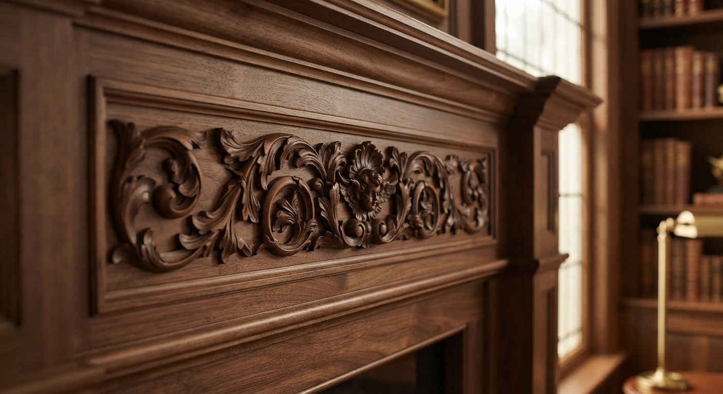 Hand-Carved Decorative Accents